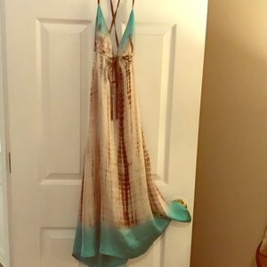 💯% Silk Tie-dye Dress